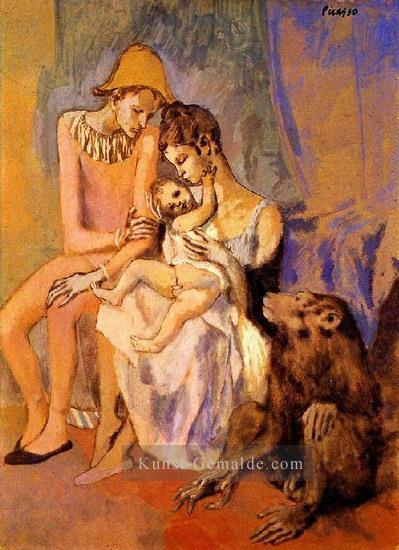 Die Acrobat Familie 1905 kubist Pablo Picasso Ölgemälde
